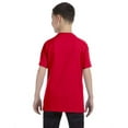 thumbnail image 2 of Gildan 3 Pack Youth Boys Heavy Cotton Red T-Shirt, XL, 2 of 3
