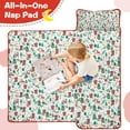 thumbnail image 4 of Christmas Gift and Deer Pattern Toddler Nap Mats for Kids Preschool,50"x20" Sleeping Mat Bag or Kids,Toddler Sleeping Bag,Toddler Nap Mat or Daycare, 4 of 6