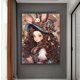 thumbnail image 3 of Hilo Algodón Bordado 11CT The Mad Hatter Girl Punto Cruz 50x65cm, 3 of 9