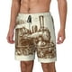 thumbnail image 1 of Fotbe Train Traje de Baño para Hombre – Shorts de Natación de Secado Rápido con Forro y Bolsillos-Medium, 1 of 6
