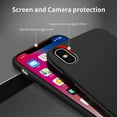 thumbnail image 4 of Designed for iPhone X Silicone Case, Protection Shockproof Dustproof Anti-Scratch Phone Case Cover for iPhone X, Liquid Silicone Phone Case (Black), 4 of 5