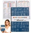 thumbnail image 3 of ADHD Cleaning Planner for Adults & Teens - Daily Weekly Monthly Household Schedule & Task Tracker - Stress-Free Home Management System with Erasable Pages - Neurodivergent-Friendly Organizer, 3 of 7