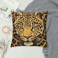 thumbnail image 2 of COMIO  Leopard Print Throw Pillow Covers, Cheetah Soft Pillow Cover, Cozy with Zipper Cushion Cases for Home Decorative Couch Sofa, 2 of 5
