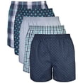 thumbnail image 1 of Calzoncillos calzoncillos Gildan para hombre, color azul marino surtido, paquete de 5 unidades, tamaño mediano, 1 of 4
