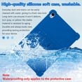 thumbnail image 4 of 【RUIXH】For onn 11" Core Tablet protective case onn Android 16 (2026 Model) Tablet Case silicone material drop-proof waterproof non-slip wear-resistant easy to clean built-in stand portable, 4 of 7