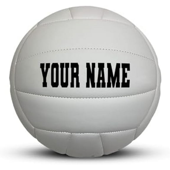 Custom Volleyball with Your Name or Text – Durable, Personalized Soft Play Volleyball for Indoor and Outdoor - Official Size Customized Gift for Son, Daughter, Boy or Girl$$Sport & Recreation Other