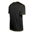 thumbnail image 3 of Men's New Era  Black Pittsburgh Steelers Third Down Puff Print T-Shirt, 3 of 5