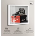thumbnail image 2 of The Upmost Stylish Sneaker Shadowbox Print Sneaker Wall Art by Art Remedy, White Frame, 16 x 16, 2 of 6
