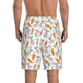 thumbnail image 3 of Kdxio Cute Rabbit Print Mens Sleep Shorts Bottoms Soft Comfy Pajama Wear Pants with Drawstring Pockets, 3 of 7