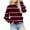Red, variant on GigrtiJin Girls Oversized Striped Sweatshirt Kids Round Neck Long Sleeves Fashion Loose Top Comfy Casual Pullover Blouse