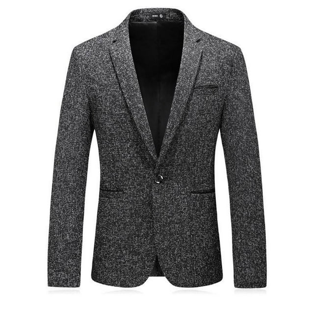 JHLZHS Light Blue Suit Jacket Men Mens Suit Slim Fit One Button Solid Tuxedo Jacket Business Suits Wedding Party Homecoming Suits for Men Navy Blue Suit Men Regular Fit Mens Suit Jacket Blue