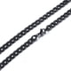 thumbnail image 1 of Collar de hip-hop de acero inoxidable y titanio para hombre, cadena gruesa y ancha y plana, 1 of 6