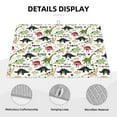 thumbnail image 4 of Kdxio Dinosaur for Dish Drying Mat,24*18 inch Absorbent Dish Drainer Kitchen Counter,Large Size Dish Drying Pad for Countertops,Draining Racks, 4 of 9