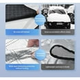 thumbnail image 4 of FFORCE 420DCar Thick Windshield Cover Protector Winter Snow Ice Rain Frost Guard Sun Shade Auto Front Window Shield Weatherproof Anti-Freeze, 4 of 9