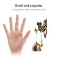 thumbnail image 6 of vlrwzc Vintage Metal Doorbell Retro Animal Magnetic Suction Wind Chimes Door Decoration for Shopkeepers, Wall Door Ornaments for Indoor Outdoor Decoration, 6 of 7