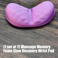 thumbnail image 6 of 2Pcs Comfort Memory Foams Wrist Pad Ensuring Soft Supports to Reduce Fatigue in Long Computer, 6 of 9