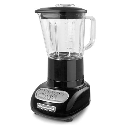 KitchenAid 5-Speed Blender with Glass Jar, Onyx Black - Walmart.com