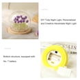thumbnail image 3 of DIY Tulipán Luz de noche Muebles hechos a mano Decoración Simulación Flor Dormitorio Lámpara de mesa para dormir (13 flores), 3 of 7