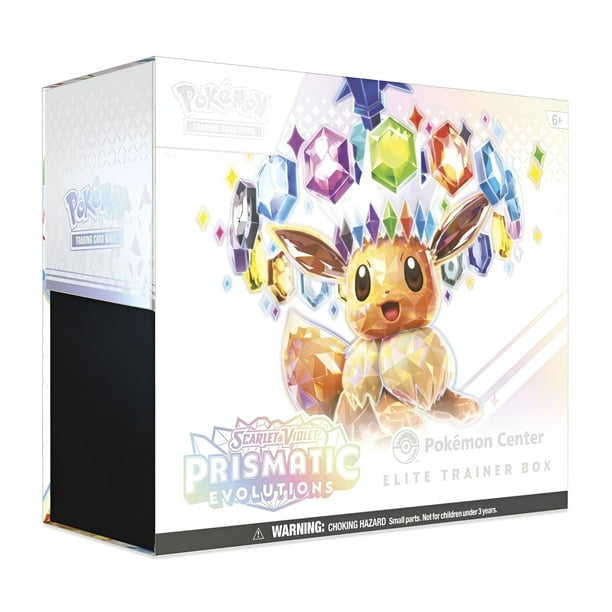 Cartas Coleccionables Pokémon TCG Scarlet & Violet Prismatic Evolutions Elite trainer Box En Inglés 1 Pieza