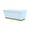 White, variant on figatia Window Box Planter Flower Pot Detachable Tray Decoration Container Rectangle Planter Box with Drainage Holes for Porch Office Green