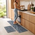 thumbnail image 6 of Anti Fatigue Kitchen Floor Mats Set of 2, Waterproof Kitchen Sink Runner Rug, Standing Mat Cushioned Kitchen Rugs, Comfort Doormat 16''x24''+16x47" (Dark Gray), 6 of 7