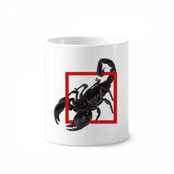 Scorpion Natural Insect Shock Toothbrush Pen Holder Mug Cerac Stand Pencil Cup