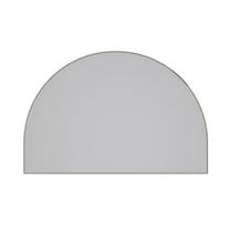 Glass Warehouse Sf-Arc-48X32 Kira 48" W X 32" H Contemporary Arched Framed Bathroom Wall