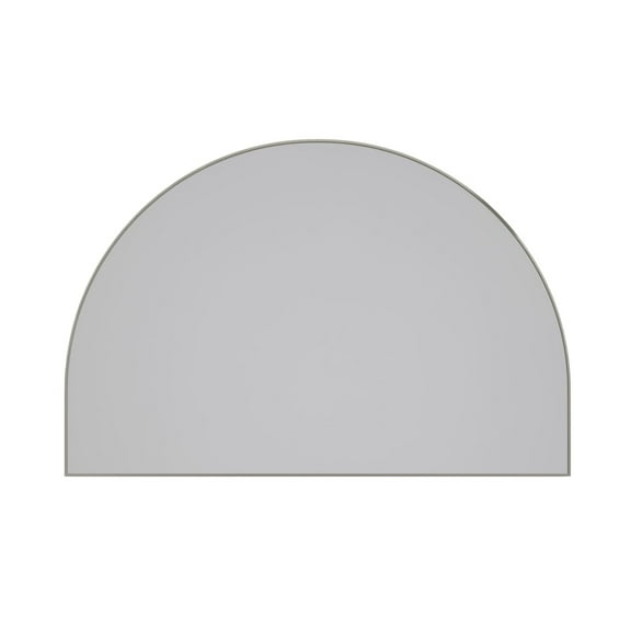 Glass Warehouse Sf-Arc-48X32 Kira 48" W X 32" H Contemporary Arched Framed Bathroom Wall