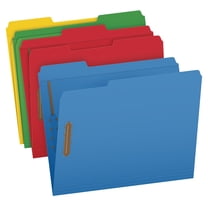 Pendaflex Heavy Duty File Folder 1-Tab Assorted Letter Size Assorted Colors 50/Box (1006957)