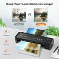 thumbnail image 6 of Bonsaii Laminator 9 inch A4 Thermal Laminating Machine with 40 Laminating Sheets, Paper Cutter and Corner Rounder, 6 of 7