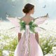 thumbnail image 5 of Alas de hada Alas para adultos Disfraz natural Alas con hojas y enredaderas para fiestas, sesiones fotográficas y cosplay, 5 of 8