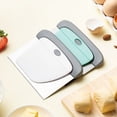 thumbnail image 3 of Vwrxbz Stainless Steel Two in One Dough Knife Baking Noodle Cutter Cake Flour Scraper, 3 of 6
