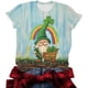 thumbnail image 5 of Xuyuer Saint Patrick's Day Shirts Women Funny Shamrock Graphic Print Irish T Shirt Spring Casual Short Sleeve Crew Neck Tee Tops Cute Shamrock Graphic Tee Irish Lucky St Pattys Day Shirt, 5 of 6