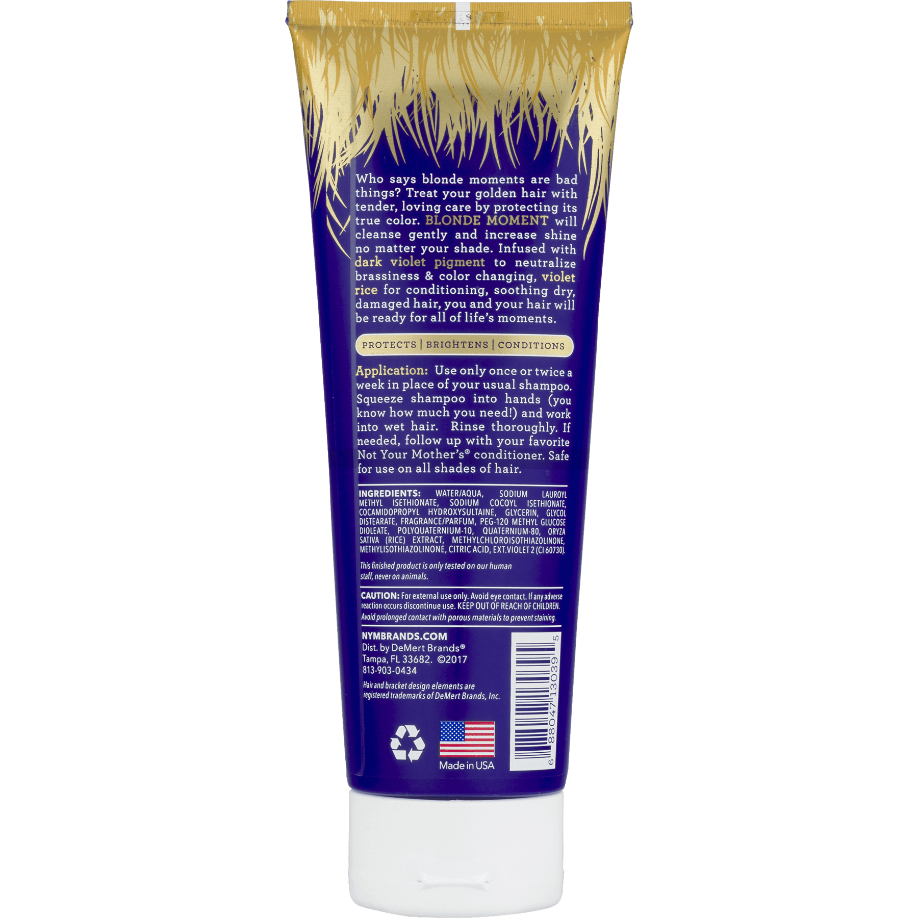 Not Your Mother S Blonde Moment Treatment Shampoo Purple Shampoo