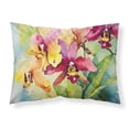 thumbnail image 1 of Orchidées en Tissu Aquarelle Taie d'Oreiller Standard, 1 of 3