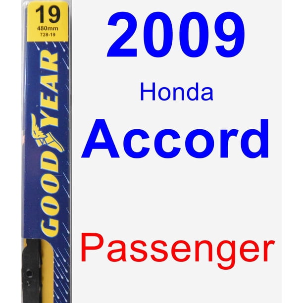 2009 Honda Accord Passenger Wiper Blade Premium Walmart Com Walmart Com