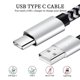 thumbnail image 2 of QQLIKE - Cable USB tipo C, paquete de 5 cables USB C trenzados de nailon 3A, cargador de carga rápida para Samsung Galaxy S9/S8 Note8/9 20 10 S21 S20 S10 Plus C, 2 of 5