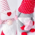 thumbnail image 4 of Dvkptbk Valentines Day Gnome Plush Elf Decorations - 2PCS Mr and Mrs Handmake Scandinavian Tomte for Valentine's Day Table decor, Valentine's Present, 4 of 8