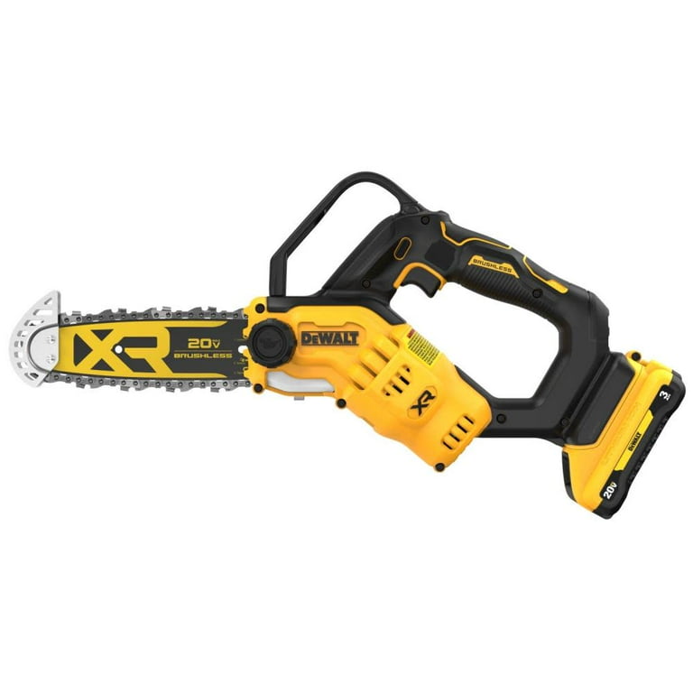Dewalt 20V Max 8 Pruning Chainsaw Kit with Brushless Motor Charger and Battery Tool Walmart