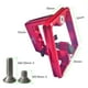 thumbnail image 3 of Soporte de bolsa de transporte de equipaje delantero de bicicleta portátil, portaequipajes de aluminio, soporte de adaptador de piezas de ciclismo de rojo Soledad Bloque portaequipajes delantero, 3 of 6