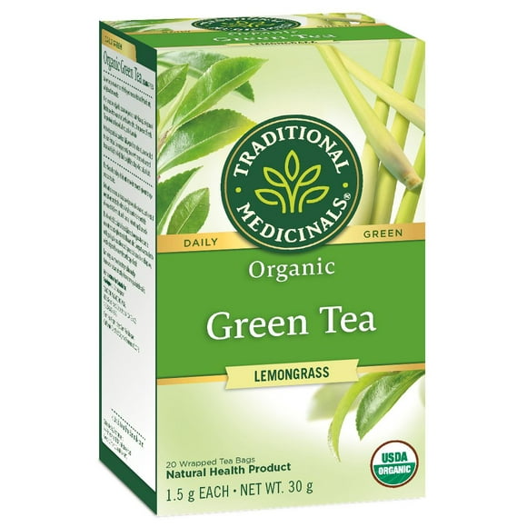 Traditional Medicinals Organic Green Tea with Lemongrass