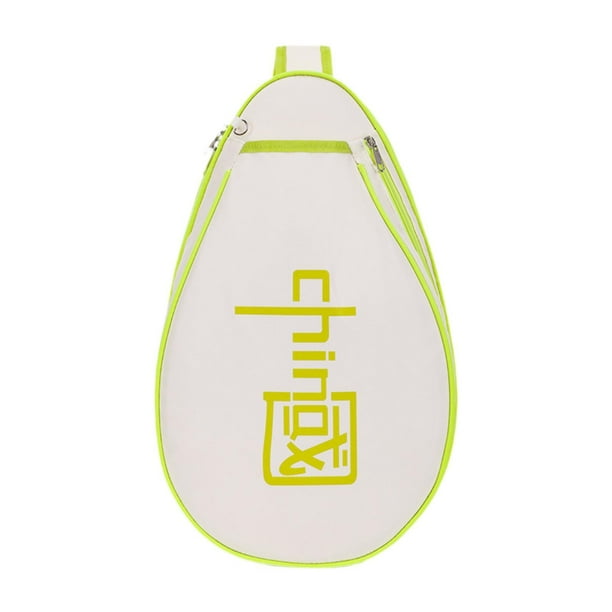 Bolsa de tenis Zulema Bolsa de transporte al aire libre para mujeres y hombres Beige Verde