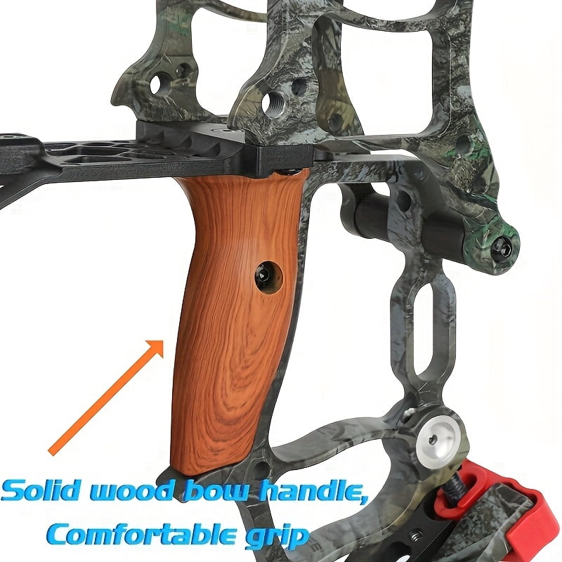 Composite bow set, with a tensile weight of 30-60 pounds, suitable for adult shooting, archery, and hunting