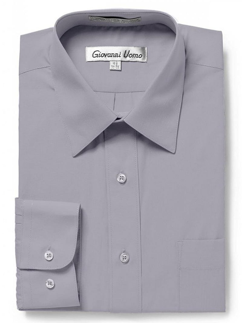 Gentlemens Collection Mens Dress Shirts - Regular Fit Long Sleeve Solid Dress Shirt - Best Dress Shirts for Men - Walmart.com Gentlemens Collection Mens Dress Shirts - Regular Fit Long Sleeve Solid Dress Shirt - Best Dress Shirts for Men - Walmart.com