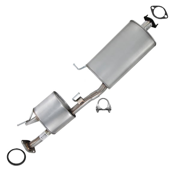 Northeastern Exhaust | Stainless Steel Rear Muffler Fits 2013-2020 Nissan Pathfinder 3.5L SUV | Direct Fit