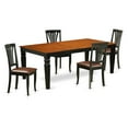 thumbnail image 2 of East West Furniture Logan 5 Piece Lath Back Dining Table Set, 2 of 4