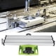 thumbnail image 4 of Fresadora Mesa De Trabajo Banco De Banco Tornillo De Banco Mesa De Trabajo 3 Ranuras En T Serie De Taladros Pequeños Para Máquinas De Perforación Máquinas Fresadoras EOTVIA Milling Machine Worktable, 4 of 8