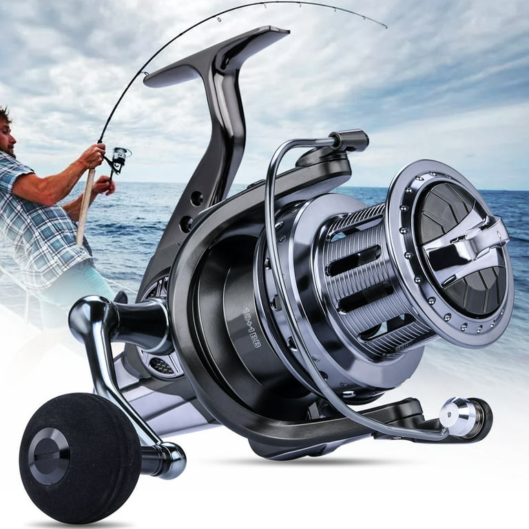 Sougayilang 10000 Series Surf Spinning Reels 10+1 BB Ultra Smooth CNC Spool  Fishing Reels