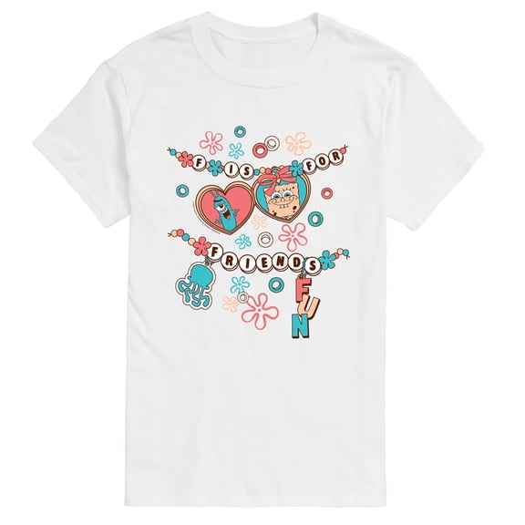 SpongeBob SquarePants - Fun Friendship Bracelet Short Sleeve Graphic T-Shirt