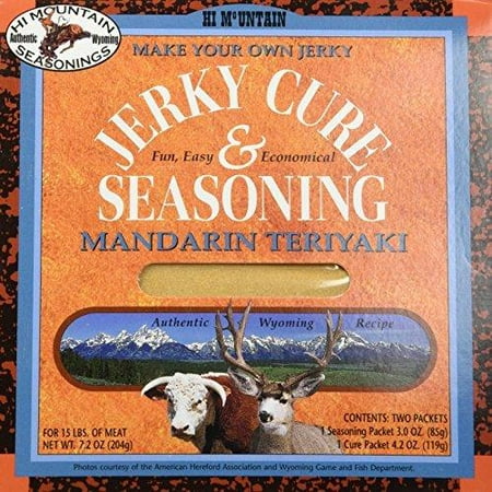 7.2oz Jerky / Seasonings Hi Mountain - Mandarin